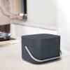 Poubelle de cuisine STACK 4 l, gris graphite, Joseph Joseph