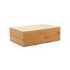 Boîte de rangement pour thé en vrac, 6 boîtes, bambou, Bredemeijer