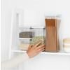 Boîte de conservation pour aliments TASTY PLUS, set de 4 pc, gris clair, plastique, Brabantia