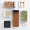 Boîte de conservation pour aliments TASTY PLUS, set de 4 pc, gris clair, plastique, Brabantia