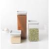 Boîte de conservation pour aliments TASTY PLUS, set de 4 pc, gris clair, plastique, Brabantia