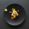 Assiette creuse EQUINOX 24 cm, noir mat, REVOL
