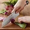 Couteau Santoku 17 cm avec rainures ovales, Classic, Wüsthof