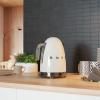 Bouilloire à contrôle de température KLF04PBEU 1,7 l, blanc, Smeg
