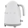 Bouilloire électrique KLF03WHMEU 1,7 l, blanc mat, Smeg
