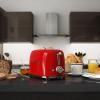 Grille-pain TSF01RDEU 2 tranches, rouge, Smeg