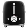 Grille-pain TSF01BLEU, 2 tranches, noir, Smeg