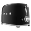 Grille-pain TSF01BLEU, 2 tranches, noir, Smeg