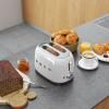 Grille-pain TSF01WHEU, 2 tranches, blanc, Smeg