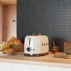Grille-pain TSF01WHEU, 2 tranches, blanc, Smeg
