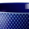 Bol de service RHOMBE 22 cm, bleu foncé, Lyngby