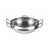 Wok NANJING 35 cm, avec panier vapeur et couvercle, Fissler