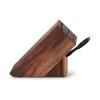 Bloc à couteau, pour 9 couteaux, bois d'acacia huilé, Continenta