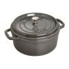 Faitout 24 cm, gris graphite, fonte, Staub