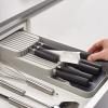 Organisateur de tiroirs à couteaux DRAWER STORE , gris, Joseph Joseph