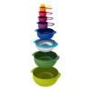 Bol de cuisine MULTI-COLOUR NEST™ 9 PLUS , set de 9 pc, empilables, avec doseur, coloré, Joseph Jose