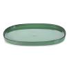 Plat de service CARACTERE 35 x 21 cm, menthe, REVOL