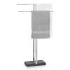 Porte-serviettes Menoto 50 cm, acier inoxydable mat, Blomus