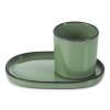 Soucoupe pour tasse à café CARACTERE, menthe, REVOL
