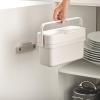 Poubelle de cuisine COMPO 4 l, beige, Joseph Joseph