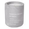 Bougie parfumée FRAGA ⌀ 6,5 cm, myrrhe de santal, Blomus