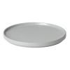 Assiette à dessert PILAR 20 cm, gris, Blomus