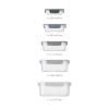 Bocal de rangement NEST LOCK 5 81105, set de 5 pc, plastique, Joseph Joseph