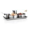 Plateau de service BASIC 15 x 25 cm, acier inoxydable, Blomus