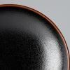 Bol de service TENMOKKU 28 cm, 1,5 l, noir, céramique, MIJ