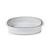 Plat de cuisson four CARACTERE 26 x 18,5 cm, blanc, REVOL