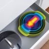 Bol de cuisine set OPAL NEST, 9 pièces, avec tasses à mesurer, empilable, Joseph Joseph