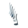 Ustensiles de cuisine en set NEST, 6 pièces, gris-bleu, Joseph Joseph
