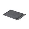 173258 2 servirovaci deska basalt 11 5 x 8 cm s drazkami cerna revol