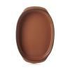 Plat de cuisson four CARACTERE 34 x 25 cm, cannelle, REVOL