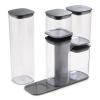 Bocal de rangement en set PODIUM 5, avec support, Joseph Joseph