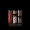 Bocaux de cuisine en set 100 COLLECTION, 5 pièces + support, Joseph Joseph