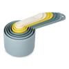 Tasses à mesurer OPAL NEST , set de 8 pc, bleu et jaune, Joseph Joseph