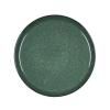 Assiette 27 cm, noir/vert, Bitz