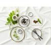 Assiette 27 cm, gris/crème, Bitz