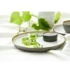 Assiette 27 cm, gris/crème, Bitz