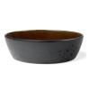 Bol 18 cm, noir/ambre, Bitz