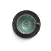 Tasse à thé avec soucoupe, set de 4 pc, noir, Bitz