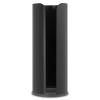 Porte papier toilette supplémentaire, noir, Brabantia
