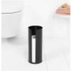 Porte papier toilette supplémentaire, noir, Brabantia