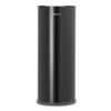 Porte papier toilette supplémentaire, noir, Brabantia