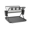 Egouttoir à vaisselle 51 cm, pliable, gris, Brabantia