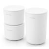 Bocaux de cuisine, set de 3 pc, blanc, Brabantia