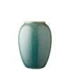 Vase 20 cm, vert, grès, Bitz