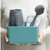 Brosse à vaisselle, avec ventouse, gris, Brabantia