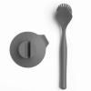 Brosse à vaisselle, avec ventouse, gris, Brabantia